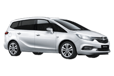 Van Hire Alloa - Vauxhall Zafira 7-Seater - Minibus hire Alloa